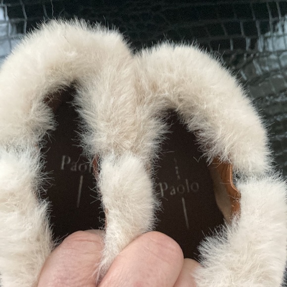 L.Paola suede wedge boots fur trimmed - Picture 10 of 16